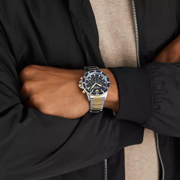 emporio armani ar11362 na ręce zegarek męski elegancki