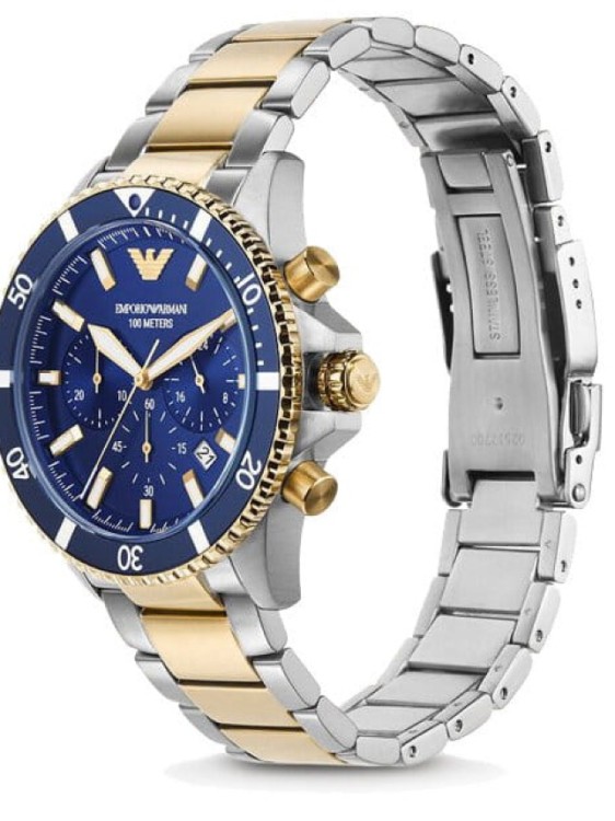 emporio armani ar11362 na ręce zegarek męski elegancki