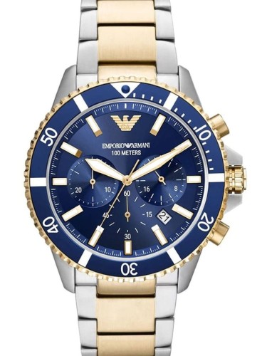 emporio armani ar11362 zegarek męski srebrny stalowy