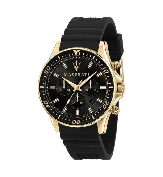 <img alt="Sportowo elegancki zegarek Maserati Sfida R8871640001 z chronografem" src="adres-zdjecia.jpg" title="Zegarek Maserati Sfida z chronografem" />